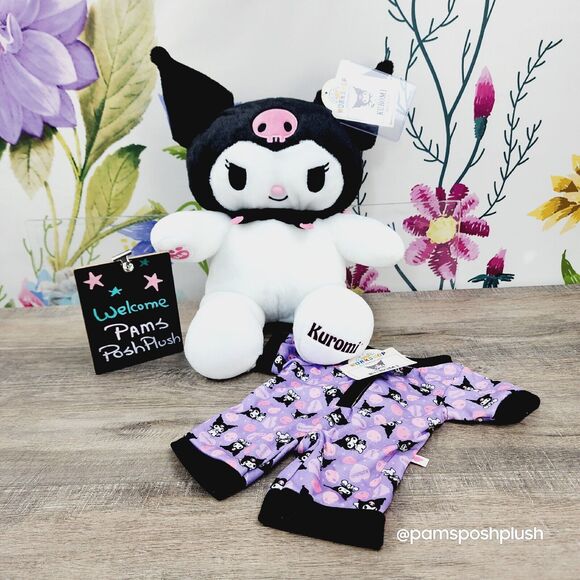 Build A Bear Sanrio KUROMI Hello Kitty Sleeper Birth Certificate Cub Condo Plush - Picture 14 of 16